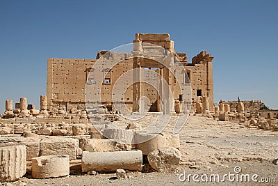 Palmyra_Syria Stock Photo