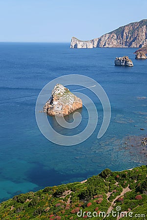 Pan di Zucchero, Masua (Sardinia - Italy) Stock Photo