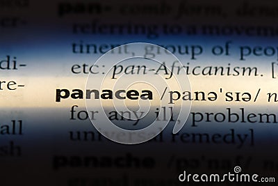 panacea Stock Photo
