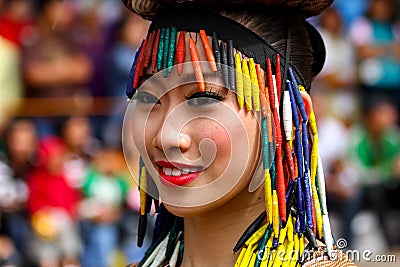 Panagbenga Festival, Baguio City Editorial Stock Photo