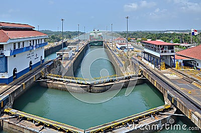 Panama Canal Editorial Stock Photo