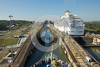 Panama Canal Editorial Stock Photo