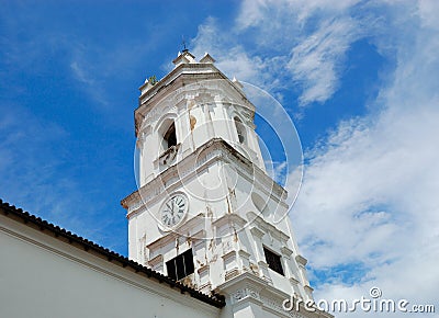 Panama city casco viejo Stock Photo