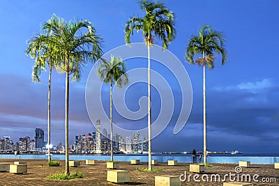 Panama City - Cinta Costera 3 Stock Photo