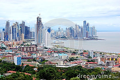 Panama city Stock Photo