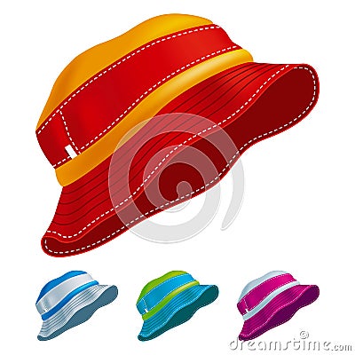 Panama Hat Vector Illustration