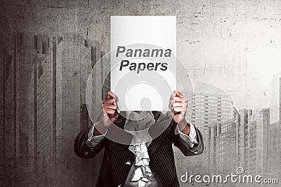 Panama Papers Concept Stock Photo