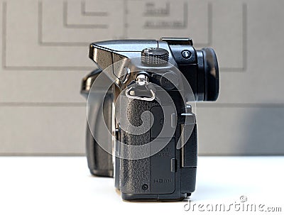 Panasonic Lumix DMC-GH4 mirrorless camera Editorial Stock Photo