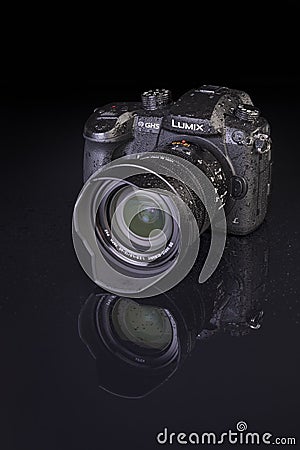 Panasonic Lumix DMC-GH5 Editorial Stock Photo