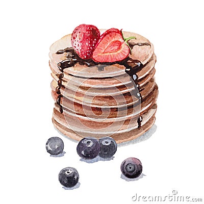 Pancake Stock Photo