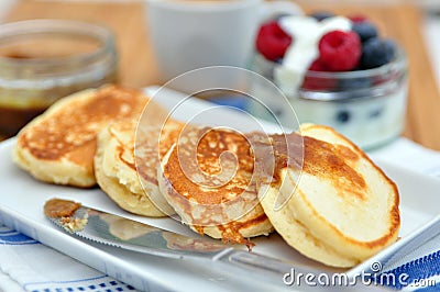 Pancakes Stock Photo