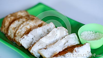 Pancong Cake Stock Photo