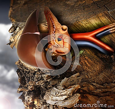 Pancreas Stock Photo