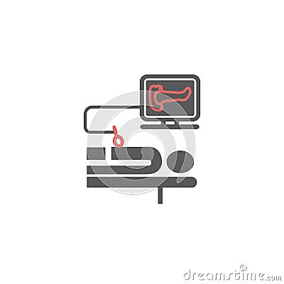 Pancreas icon Vector sign for web graphic Vector Illustration