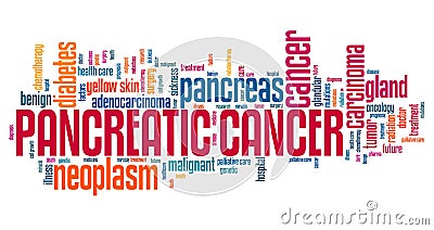 Pancreatic cancer concept Stock Photo