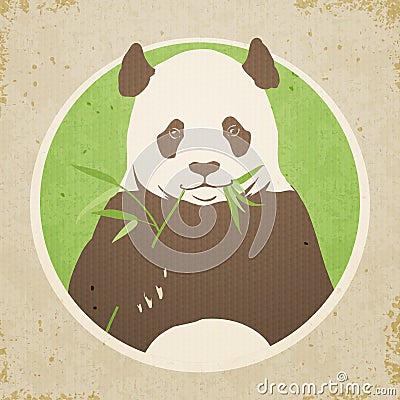 Panda Bear Vector Illustration