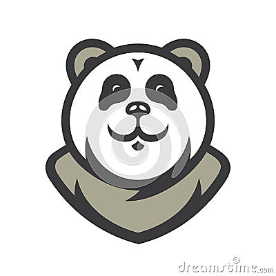 Panda Vector Cartoon illustration. Vector Illustration