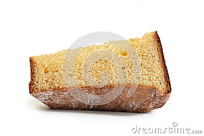 Pandoro Typically traditional Italian sweet yeast bread Stock Photo