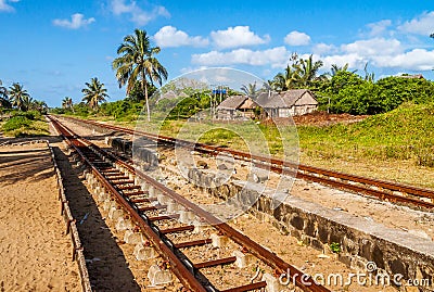 The Pangalanes Canal Stock Photo