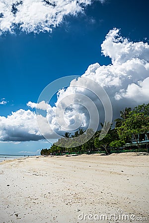Panglao - Dumaluan beach Stock Photo