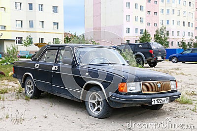 GAZ 31029 Volga Editorial Stock Photo