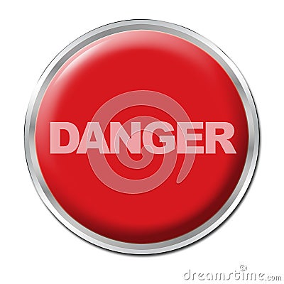 Panic Button Stock Photo