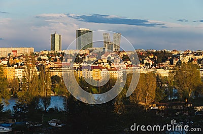 Pankrac District Editorial Stock Photo