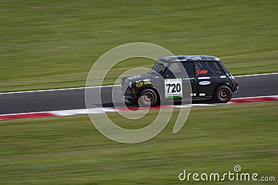 Black Racing Mini Editorial Stock Photo