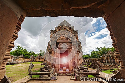 Panomrung stone castle Stock Photo