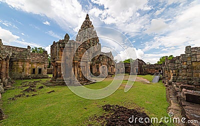 Panomrung stone castle Stock Photo