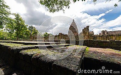 Panomrung stone castle Stock Photo