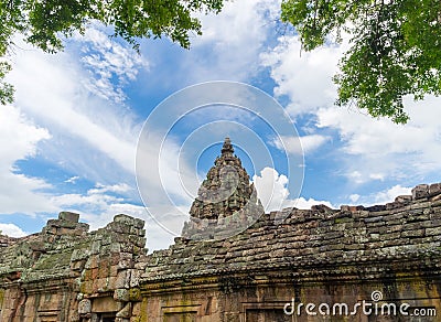 Panomrung stone castle Stock Photo
