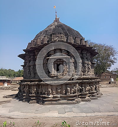 Panoram click kopeshwar temple, kopeshwar in kolhapur Stock Photo