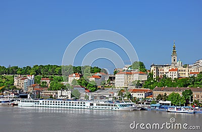 Panorama of Belgrade Stock Photo