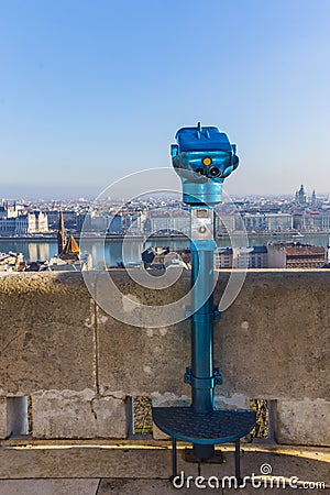 Panorama Budapest, Hungary, Europe Stock Photo