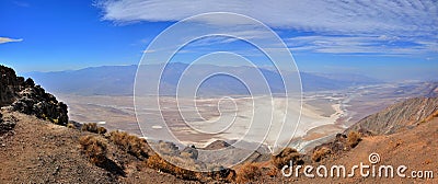 Panorama Death Valley Stock Photo