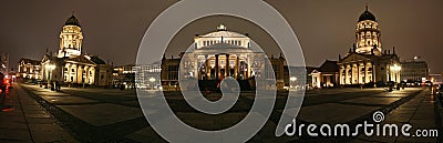 A panorama from gendarmenmarkt berlin germany Stock Photo