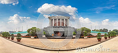 Ho Chi Minh Mausoleum in Hanoi, Vietnam Editorial Stock Photo