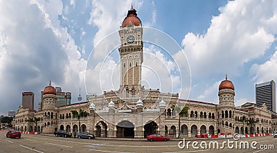 Panorama of the Merdeka Square, Kuala Lumpur Stock Photo