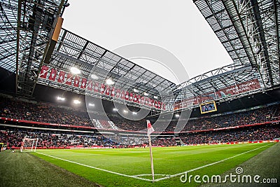 Panorama overview Amsterdam ArenA Stadium Editorial Stock Photo