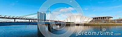 Clyde Auditorium in downtown Glasgow Stock Photo