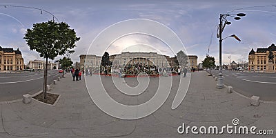 National Mourning after the decease of Michael I at the Royal Palace in Bucharest, Romania Editorial Stock Photo