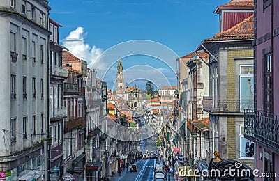 Panorama of Porto, Portugal Editorial Stock Photo