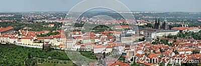 Panorama - Prague Stock Photo