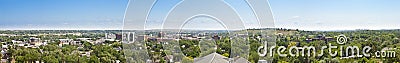 Panorama of Rapid City, South Dakota Stock Photo