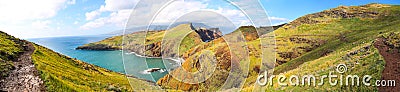 Panorama of Sao Lourenco, Madeira Stock Photo