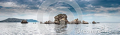 Panorama. Seascape. Stock Photo