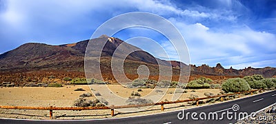 Panorama, Tenerife, Canarian Islands Stock Photo