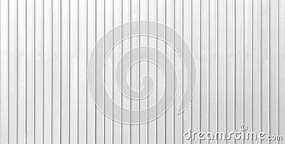 White Corrugated metal background and texture surface or galvanize steel Stock Photo