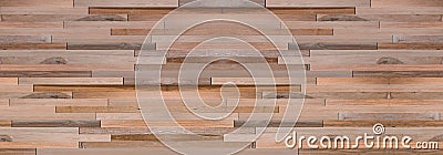 Panorama wood wall texture background. Stock Photo